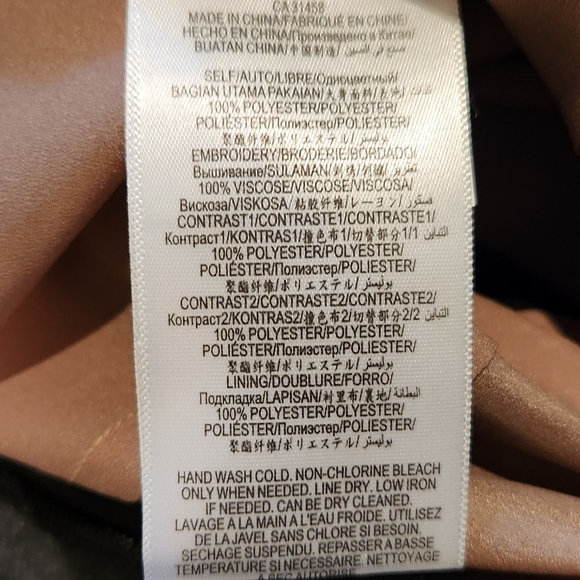 BCBGMaxAzria set pencil skirt and peplum top zebra style - Picture 13 of 16